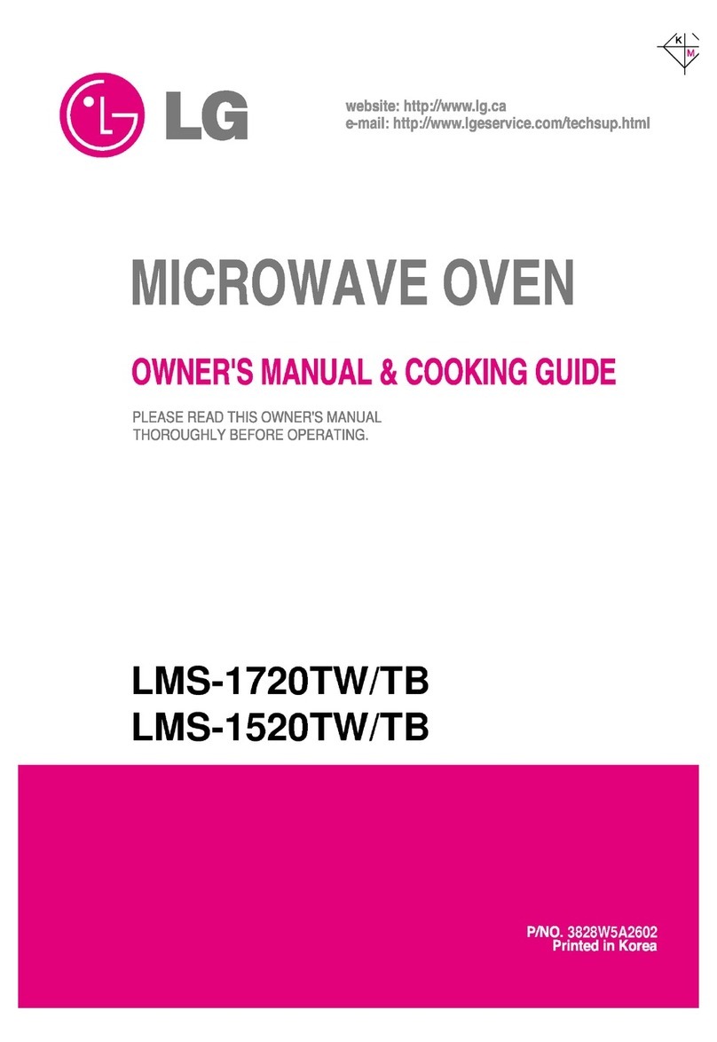 LG LMS-1720TW User manual