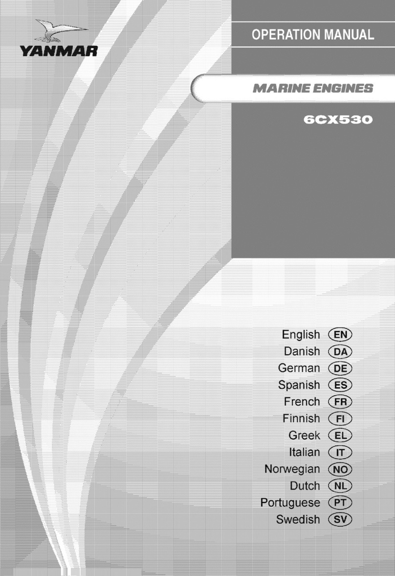 Yanmar 6CX530 User manual