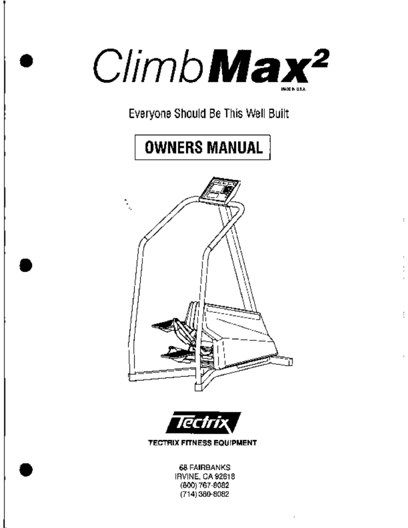 Tectrix ClimbMax2 owner's manual