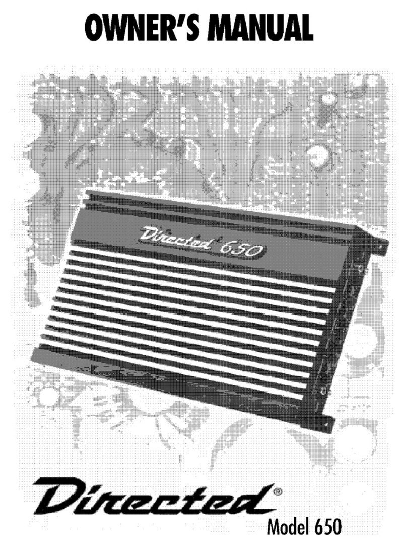 Directed Audio 650 owner's manual