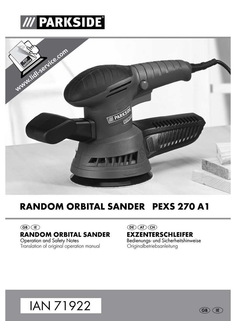 Parkside PEXS 270 A1 User manual