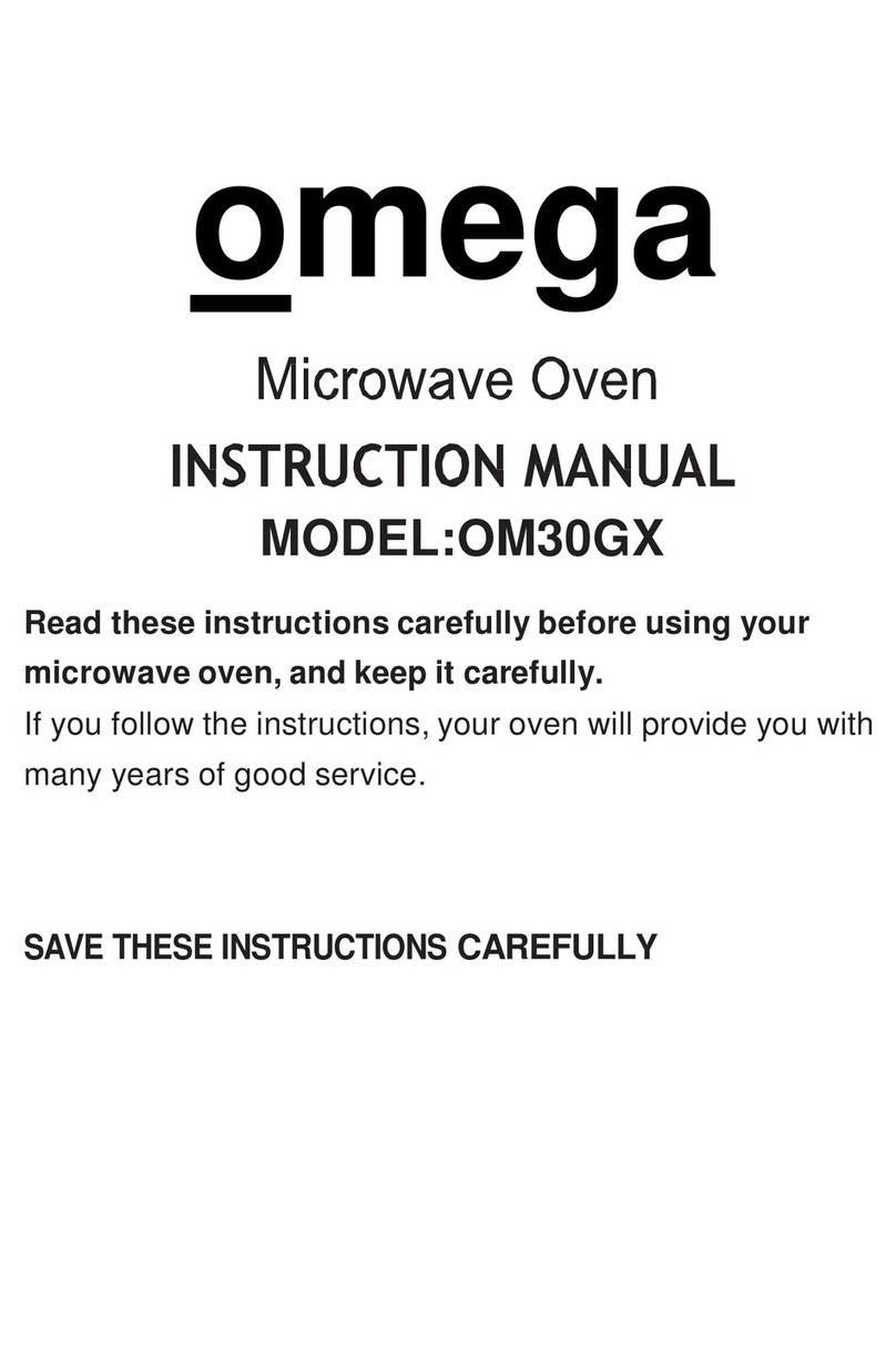 Omega OM30GX User manual