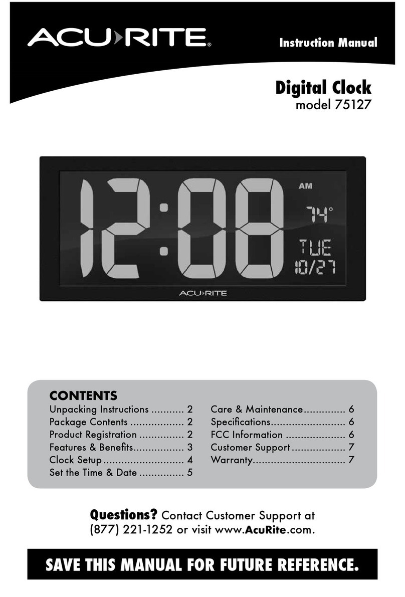 ACU-RITE 75127 instruction manual