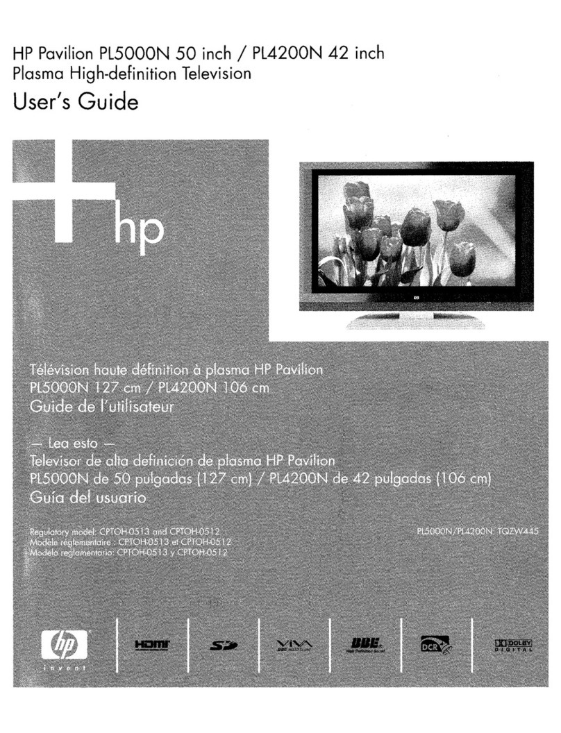 HP Pavilion PL4200N User manual HP Pavilion PL4200N User manual