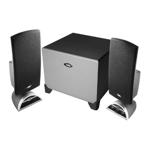 Cyber Acoustics CA-3090 owner's guide