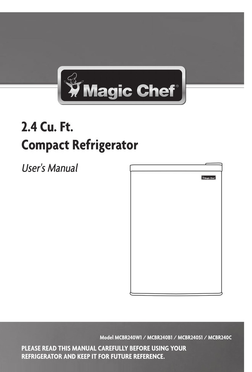 Magic Chef MCBR240W1 User manual Magic Chef MCBR240W1 User manual