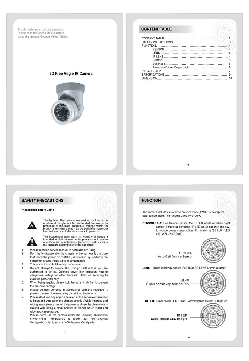 Hi Sharp HS-CC763 User manual Hi Sharp HS-CC763 User manual