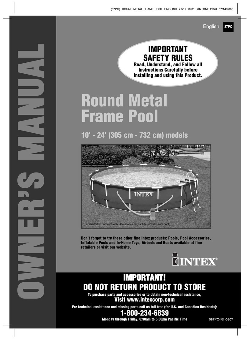 Intex 24' User manual