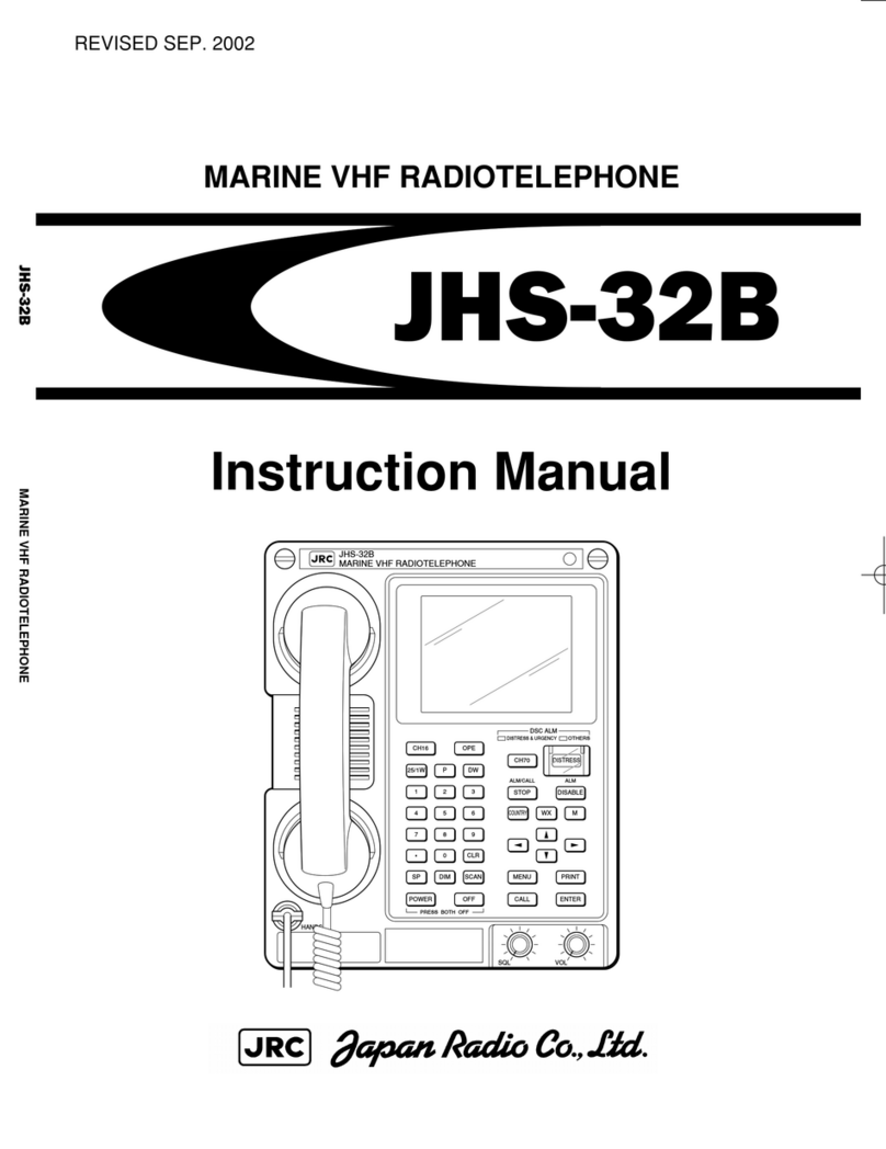 JRC JHS-32B User manual