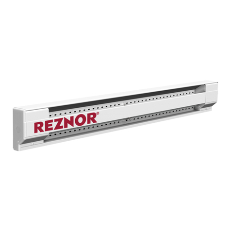 Reznor EBHB User manual