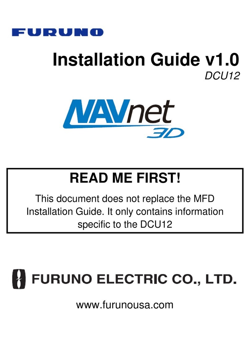 Furuno DCU12 installation guide