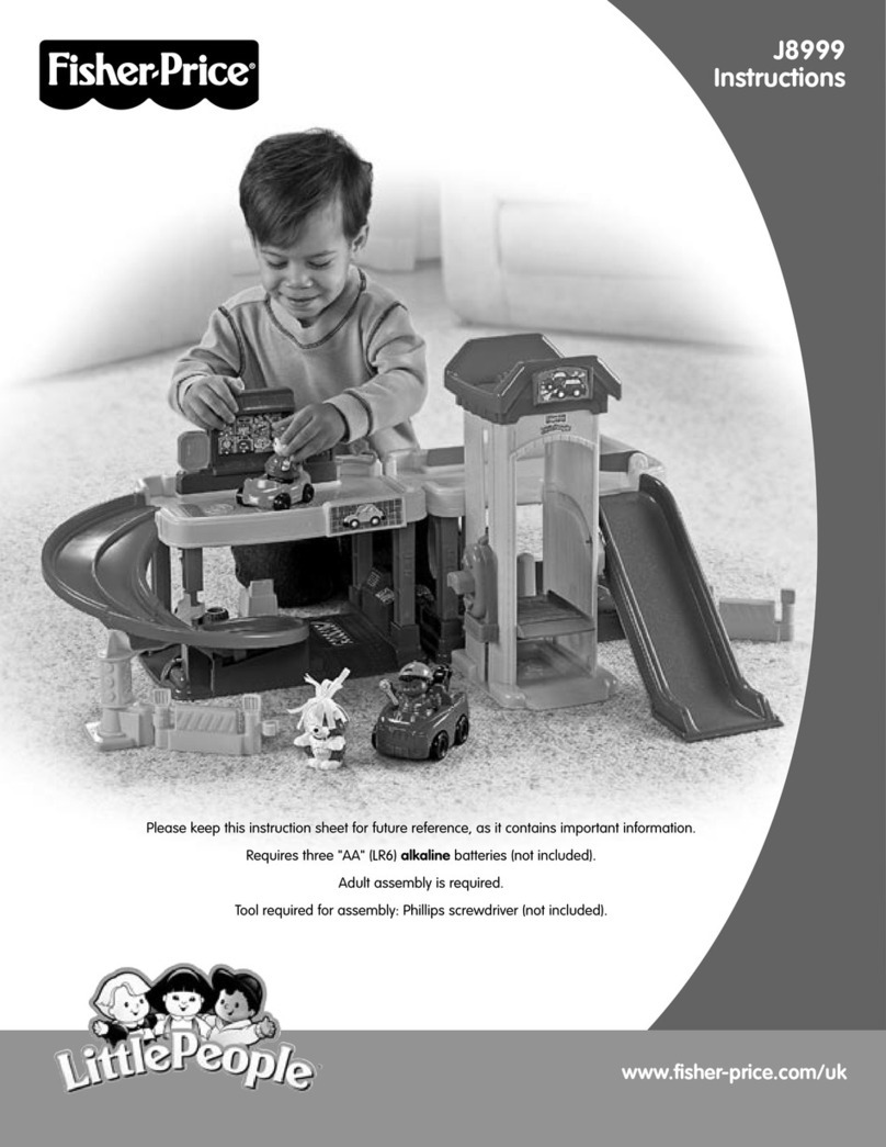 Fisher-Price J8999 instructions