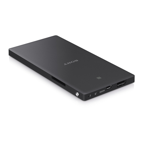 Sony WG-C20 Series User manual