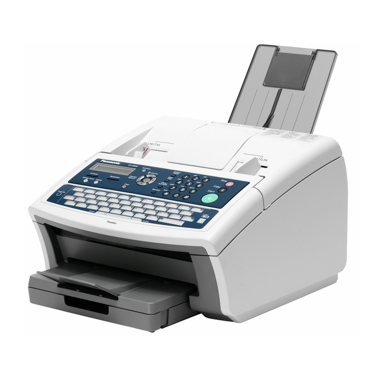Panasonic Panafax UF-5300 User manual