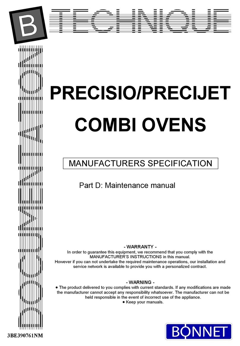 Bonnet PRECISIO Maintenance manual