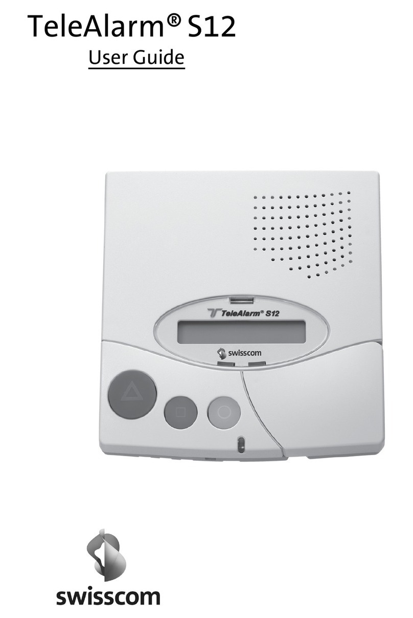 Swisscom TeleAlarm S12 user guide