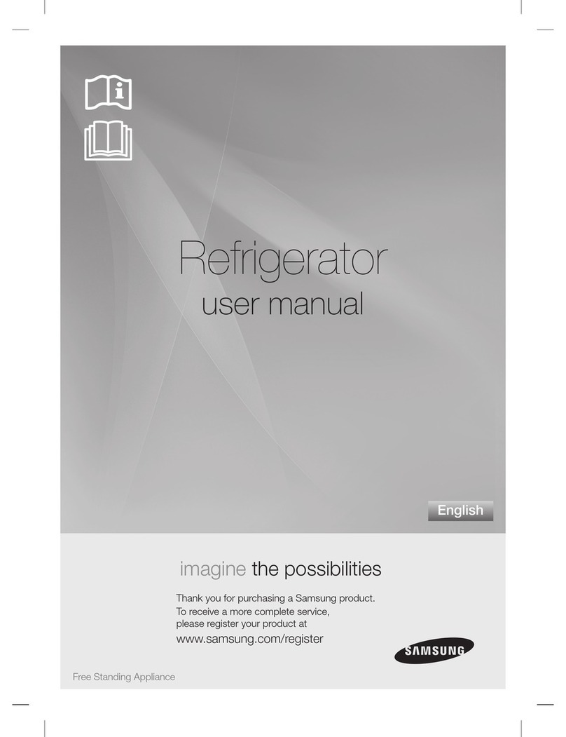 Samsung Refrigerator User manual