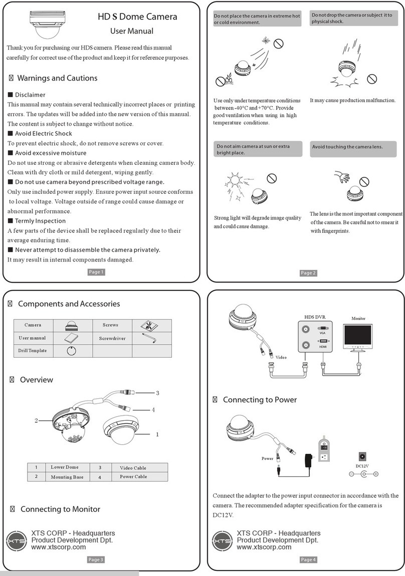 XTS MD1080PF-HDS user manual