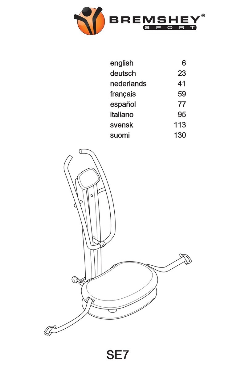 Bremshey Sport SE7 owner's manual