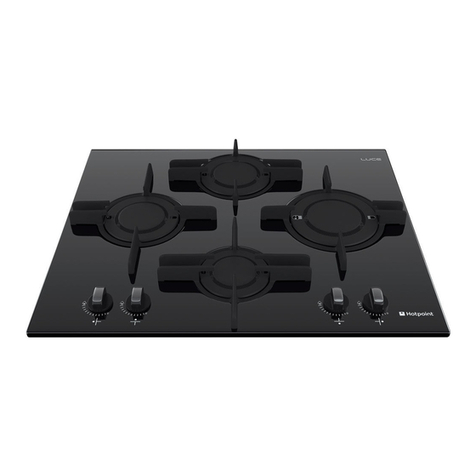 Hotpoint GX641FGK operating instructions