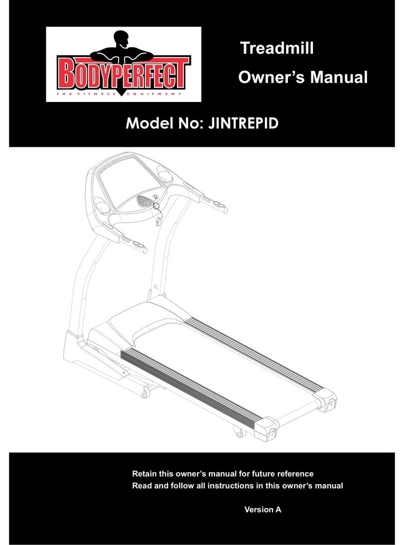 BodyPerfect JINTREPID owner's manual
