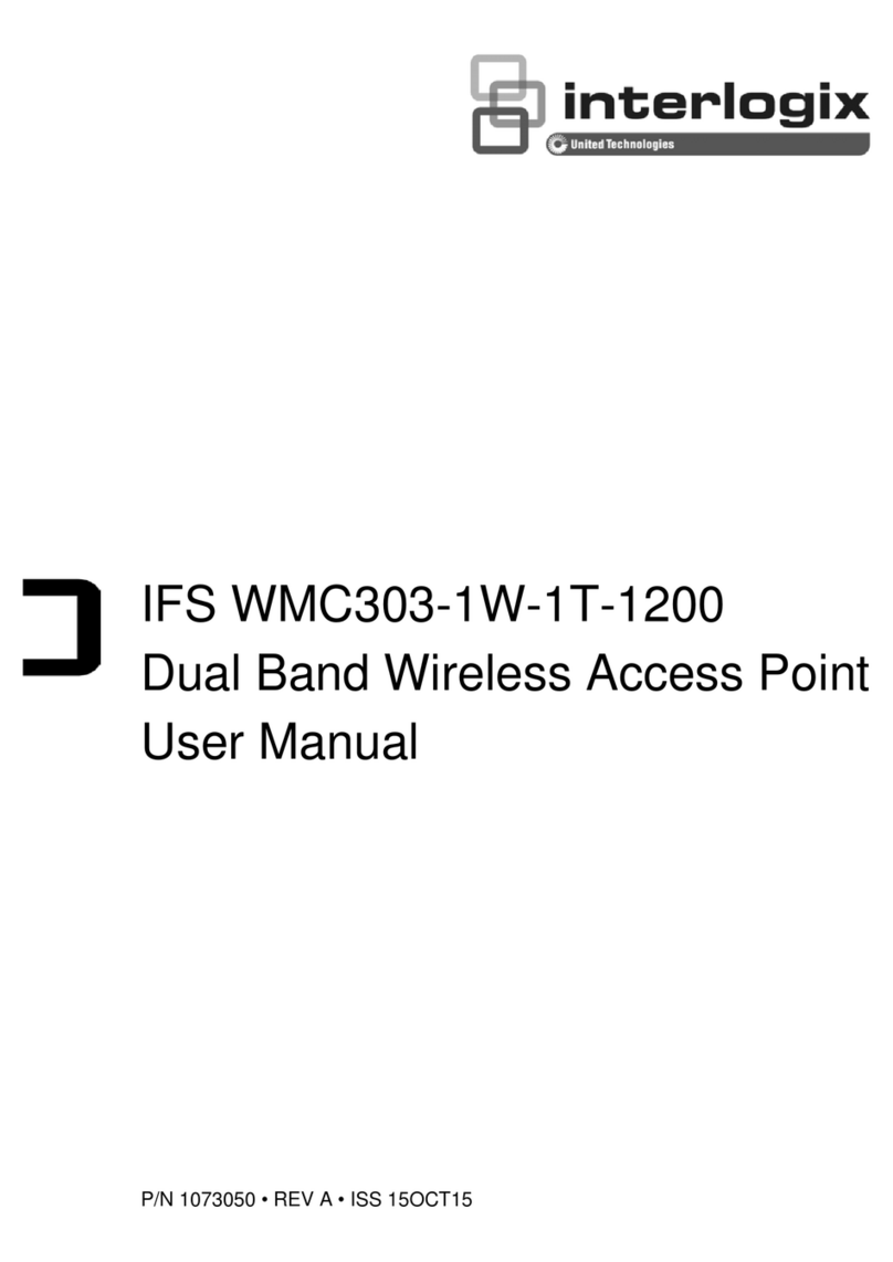 Interlogix IFS WMC303-1W-1T-1200 user manual