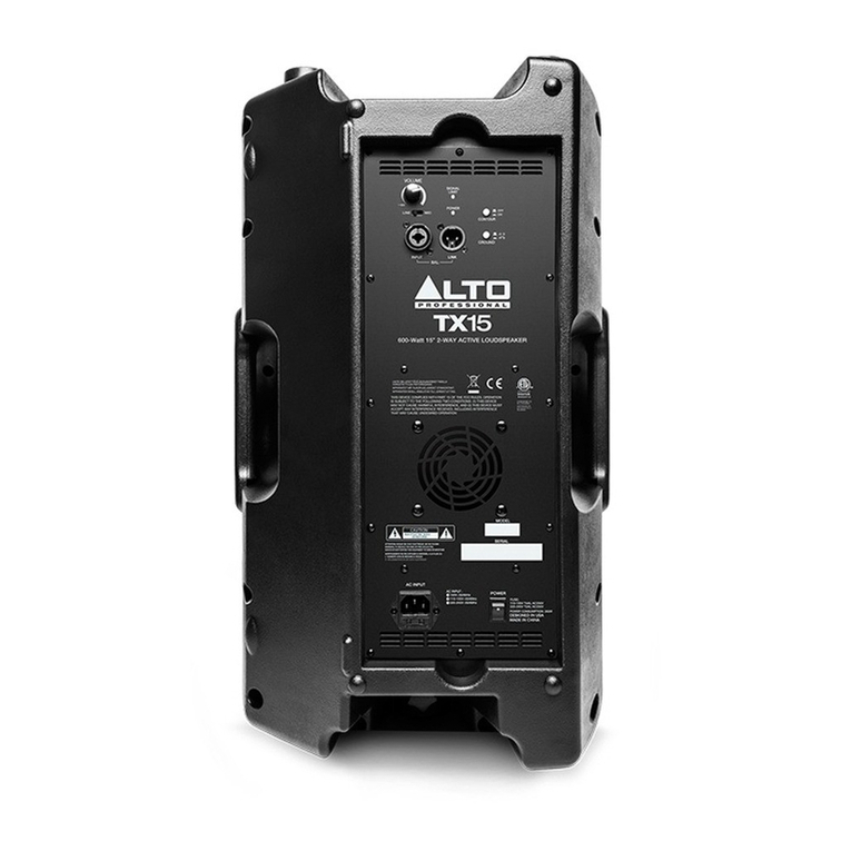 Alto TX15 user guide