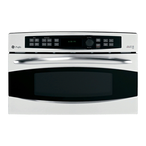 GE PSB120 - Profile Advantium: 120V User manual GE PSB120 - Profile Advantium: 120V User manual