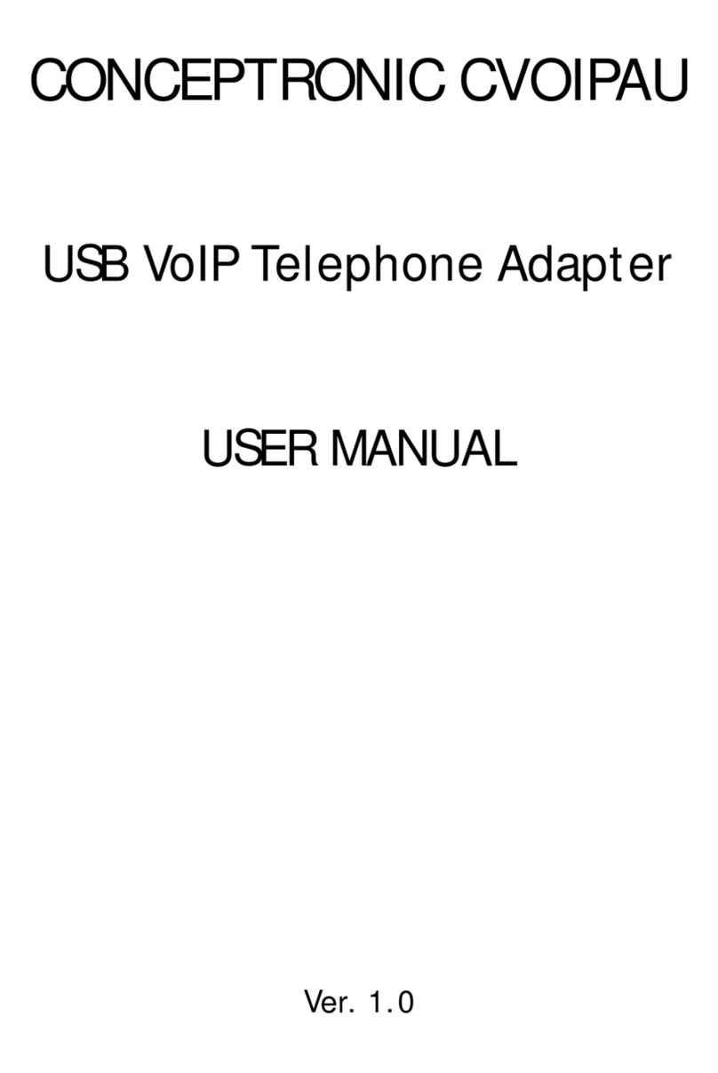 Conceptronic CVOIPAU User manual