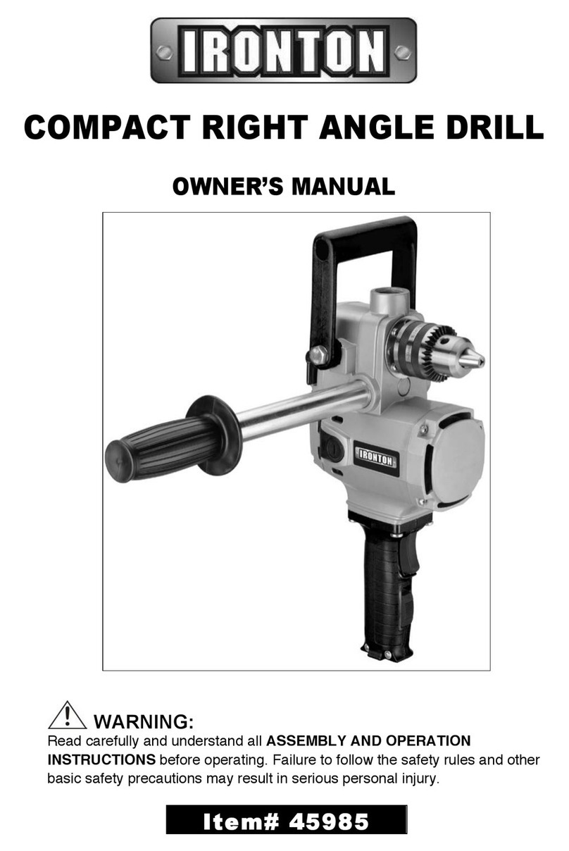 Ironton 45985 owner's manual