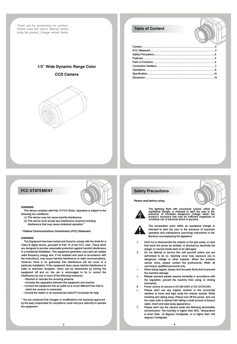Hi Sharp HS-CX9W00 User manual