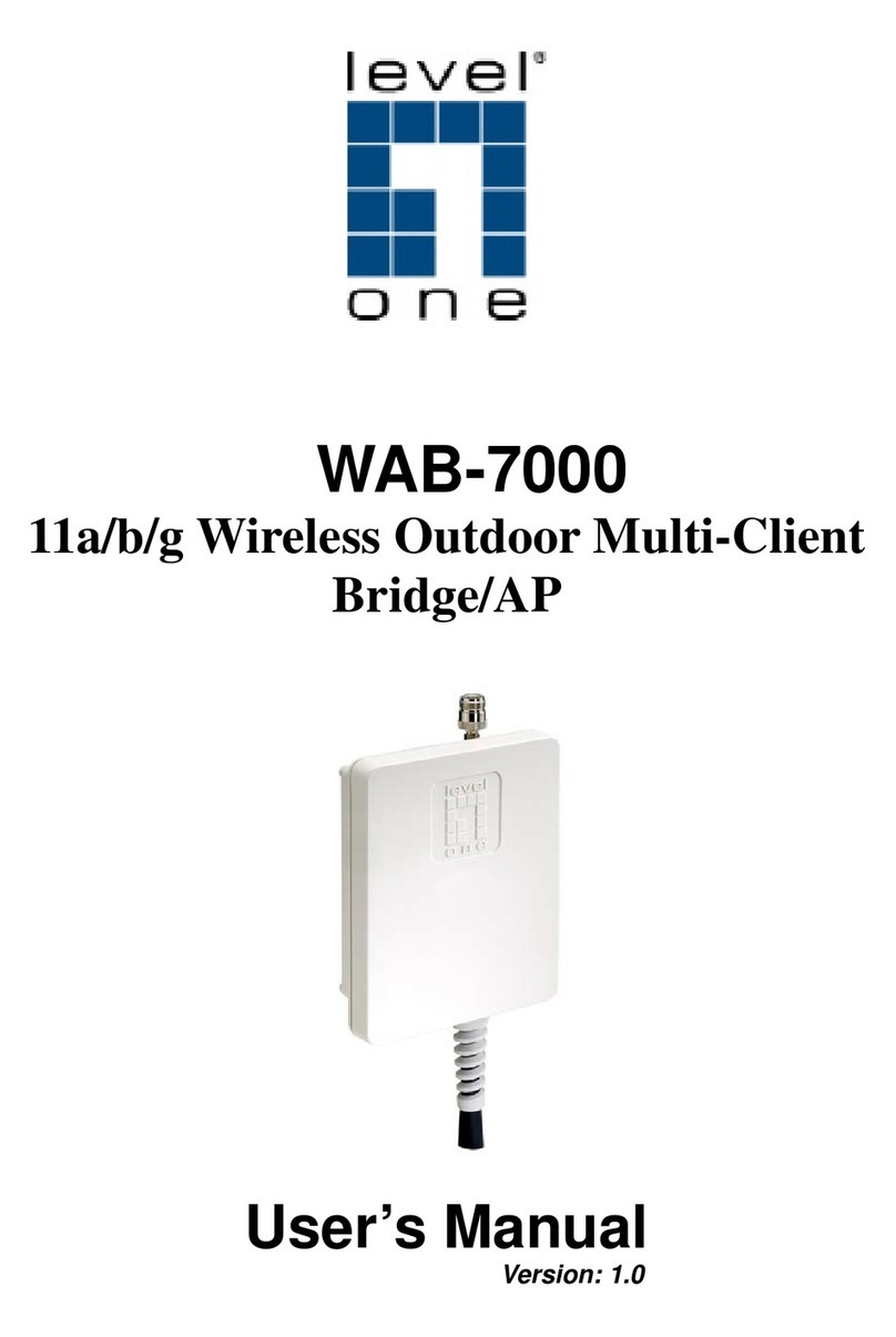 LevelOne WAB-7000 user manual