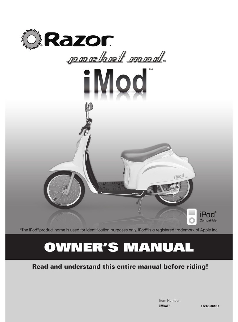 Razor iMod User manual