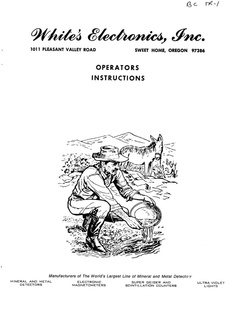 Whites Beachcomber TR operating instructions