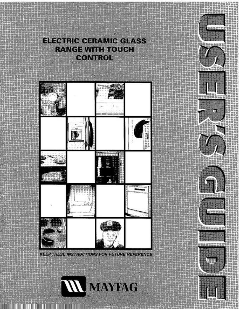 Maytag CRE9800C User manual