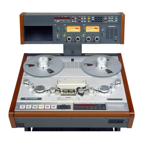 Studer A820 User manual