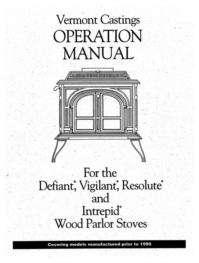 Vermont Castings Defiant Operation manual Vermont Castings Defiant Operation manual