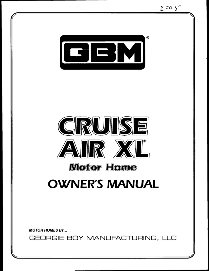 GBM Cruise Air XL owner's manual