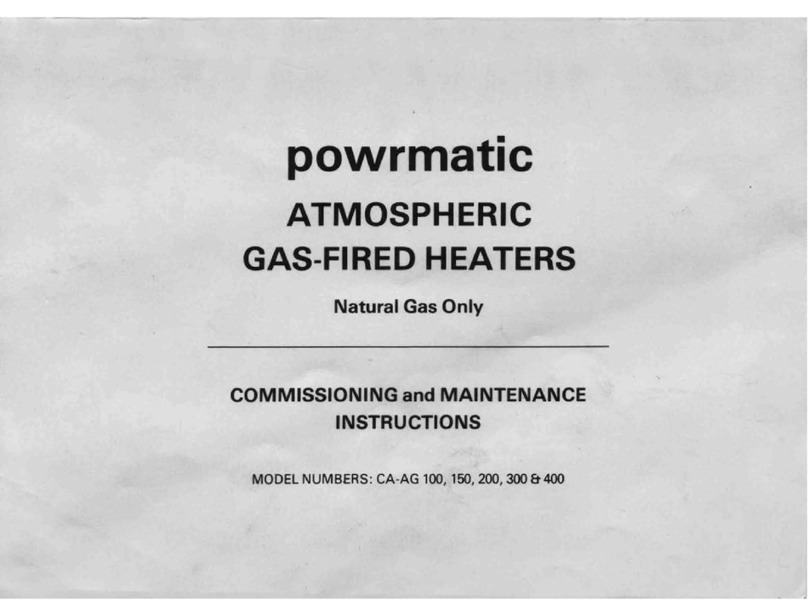 Powrmatic CA-AG 100 Technical specifications