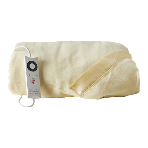 Dreamland Intelliheat Overblanket operating instructions