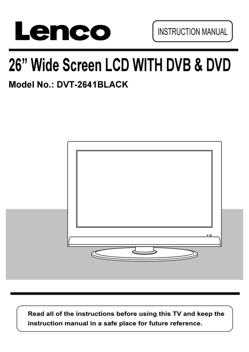 LENCO DVT-2641BLACK User manual