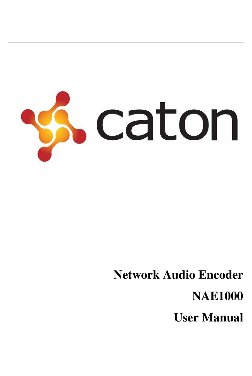 Caton NAE1000 User manual
