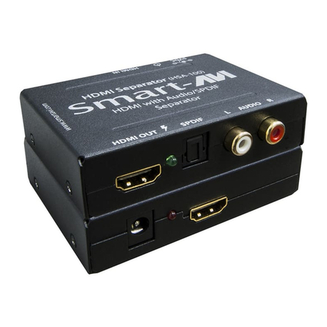 SMART-AVI HSA-100 User manual SMART-AVI HSA-100 User manual