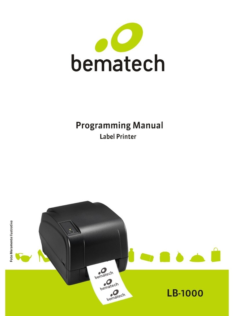 Bematech LB-1000 Programming manual