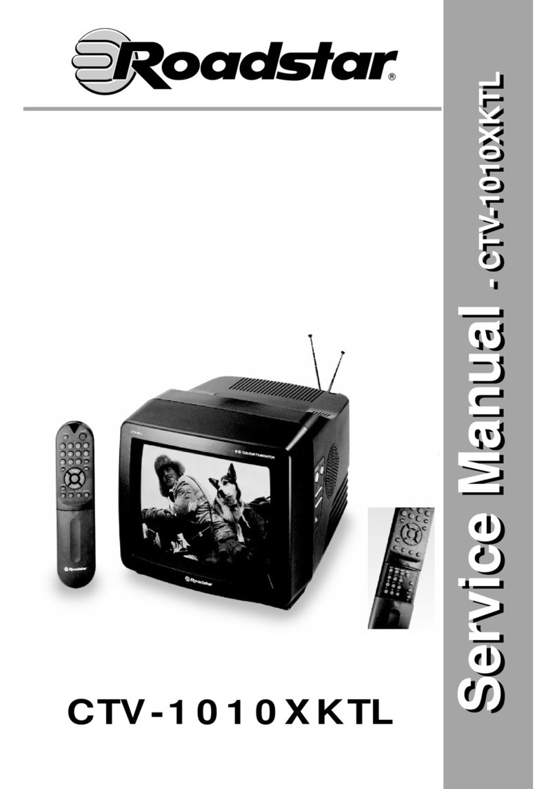 Roadstar CTV-1010XKTL Service manual