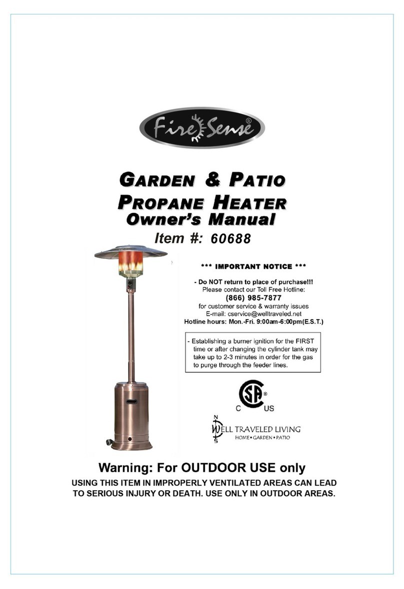 Firesense 60688 owner's manual