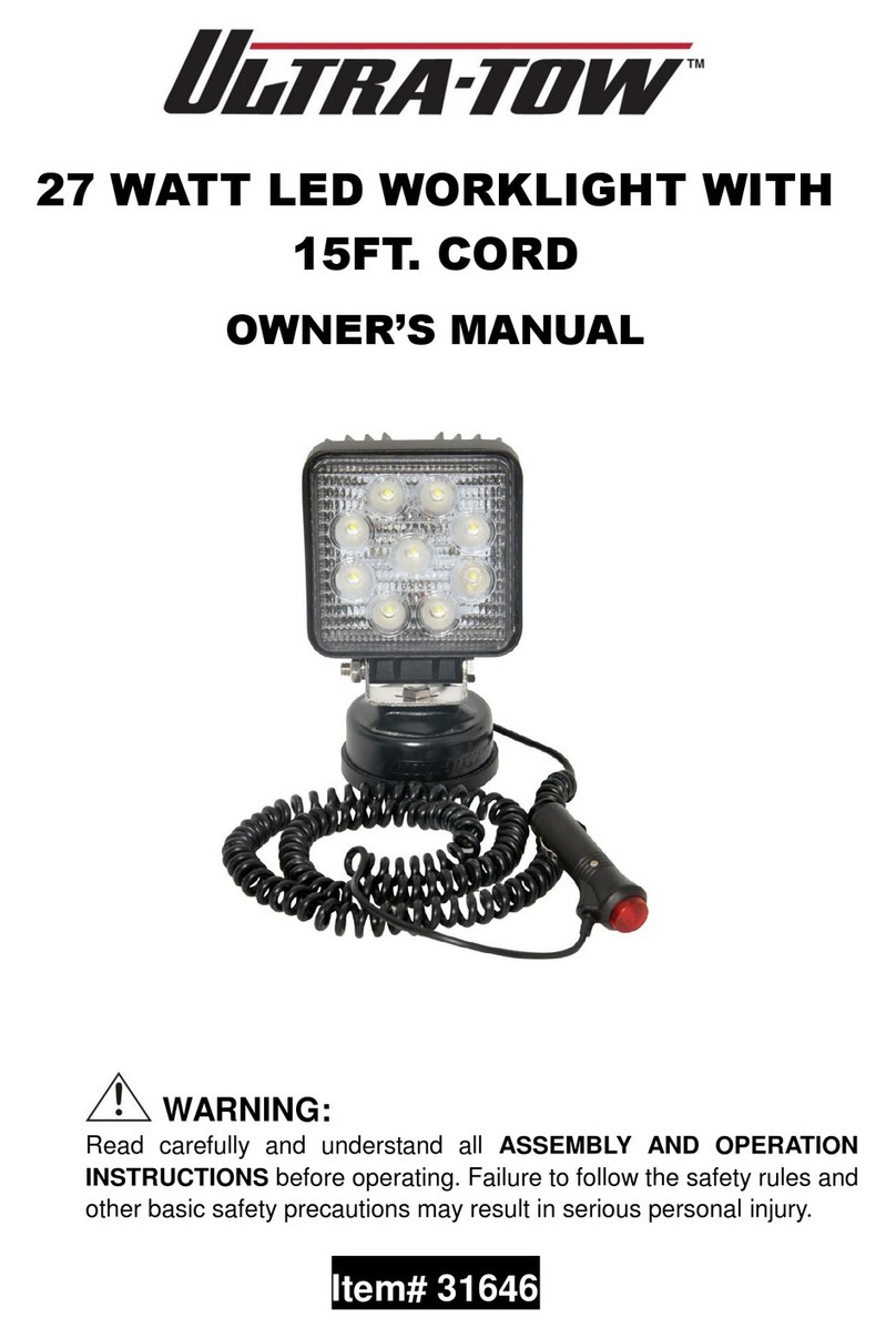 Ultra-tow 31646 owner's manual
