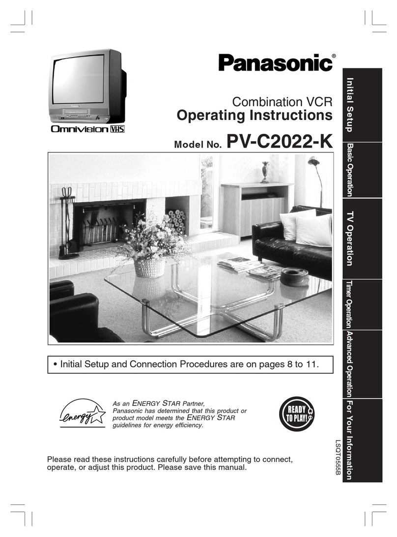 Panasonic PV-C2022-K User manual