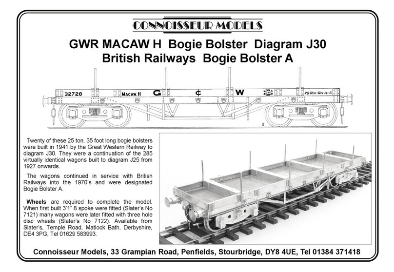 Connoisseur Models GWR MACAW H User manual