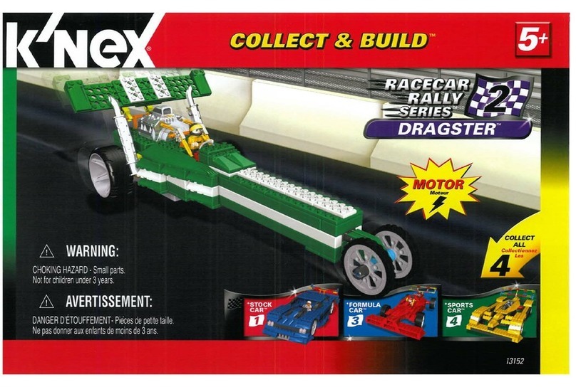 KNEX Dragster-2 13152 User manual